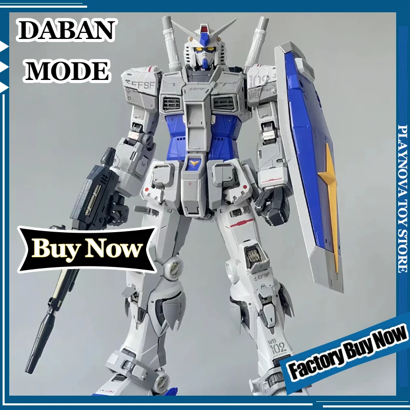 【РЕИЗДАНИЕ】DABAN 1/60 PGU 2.0 RX-78-2 Оригинальная модель G3 Color с высокоточным скелетным каркасом, подвижная сборная модель коллекционного класса, кастомная игрушка
【РЕИЗДАНИЕ】DABAN 1/60 PGU 2.0 RX-78-2 Оригинальная модель G3 Color с высокоточным скелетным каркасом, подвижная сборная модель коллекционного класса, кастомная игрушка