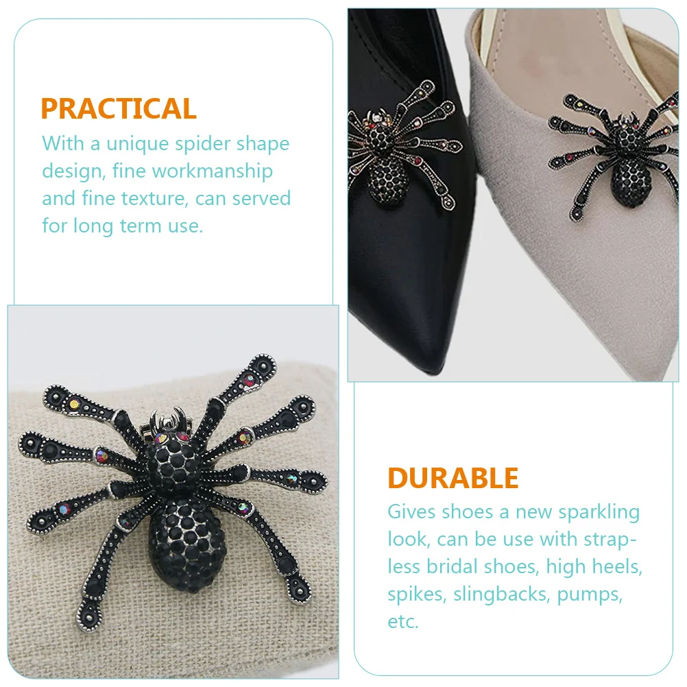 2pcs Female Spider Shoe Clips White Elegant Decorative Accessories for Wedding Party Formal Events Shoe Jewelry
2pcs Female Spider Shoe Clips White Elegant Decorative Accessories for Wedding Party Formal Events Shoe Jewelry