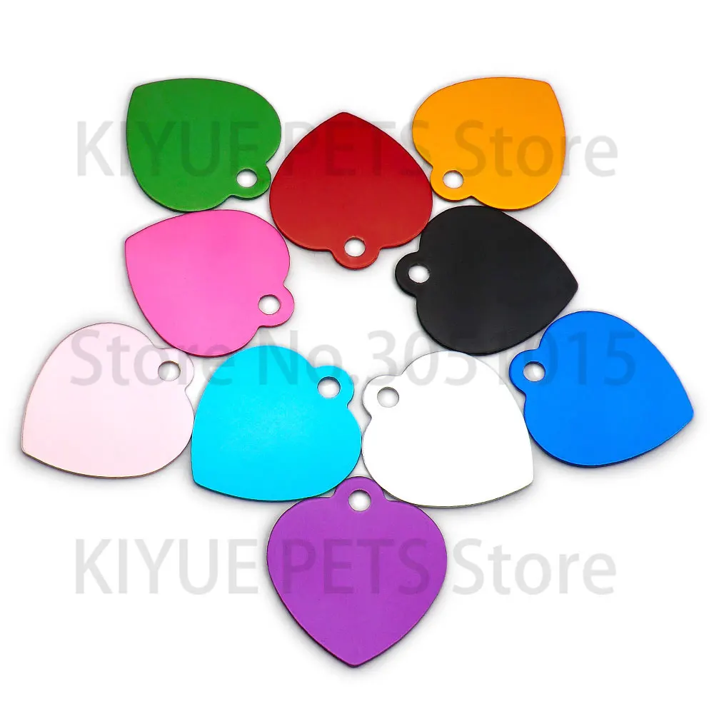Wholesale 20Pcs Customized Pet Dog Collar Id Tag Peach Heart Shape Aluminum DIY Engraving Identification Personalized Charm
Wholesale 20Pcs Customized Pet Dog Collar Id Tag Peach Heart Shape Aluminum DIY Engraving Identification Personalized Charm