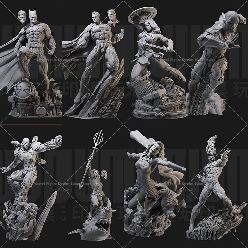 1/24 1/18 Scale DIY Self-assembled GK 3D Resin Un-panited Doll White Model Diana Prince Girl of Steel Kara Night Knight Wayne
1/24 1/18 Scale DIY Self-assembled GK 3D Resin Un-panited Doll White Model Diana Prince Girl of Steel Kara Night Knight Wayne