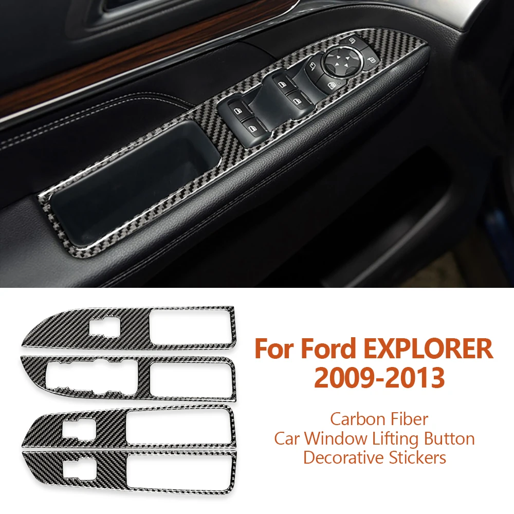 For Ford EXPLORER 2009-2013 Carbon Fiber Car Window Lifting Button Panel Decorative Stickers Auto Inter Modification Accesorios
For Ford EXPLORER 2009-2013 Carbon Fiber Car Window Lifting Button Panel Decorative Stickers Auto Inter Modification Accesorios