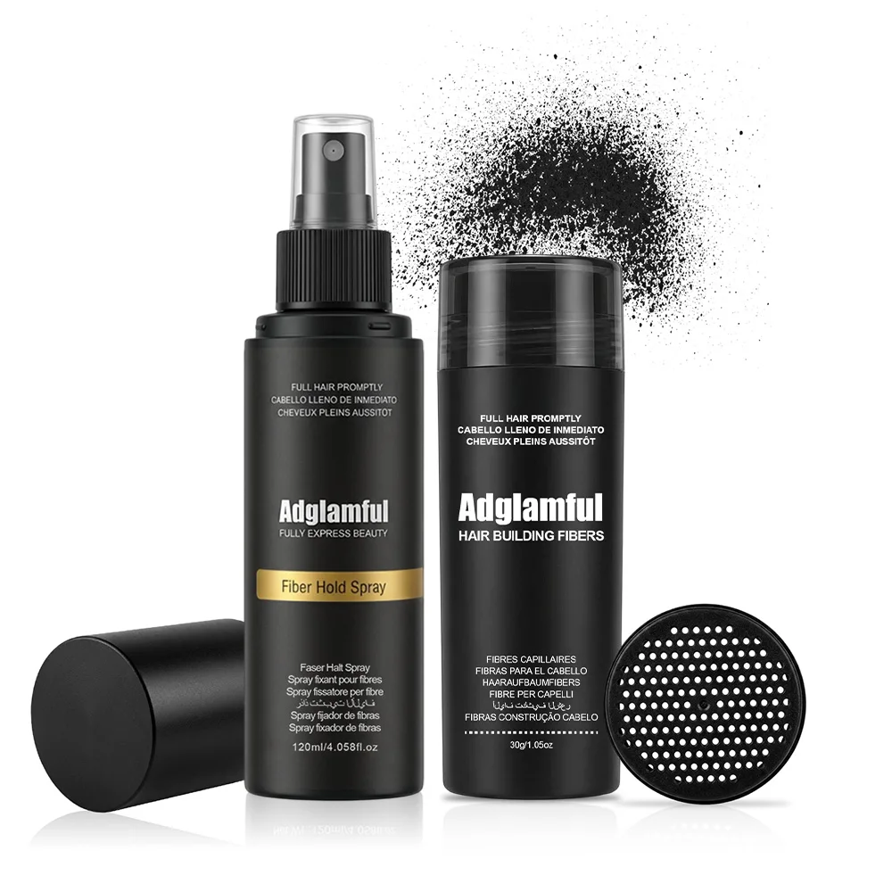Adglamful Hair Building Fiber Set: 30g Fiber Powder + 120ml Styling Spray – Wind/Sweat-Proof, 24-Hour Volume Hold
Adglamful Hair Building Fiber Set: 30g Fiber Powder + 120ml Styling Spray – Wind/Sweat-Proof, 24-Hour Volume Hold