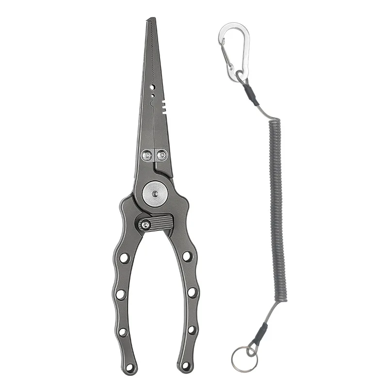 Titanium Alloy Locking Fishing Pliers -Fish Mouth Grip,Line Cutter, Multi-functional Sea & Lure Fishing Tool,Fishing Accessories
Titanium Alloy Locking Fishing Pliers -Fish Mouth Grip,Line Cutter, Multi-functional Sea & Lure Fishing Tool,Fishing Accessories