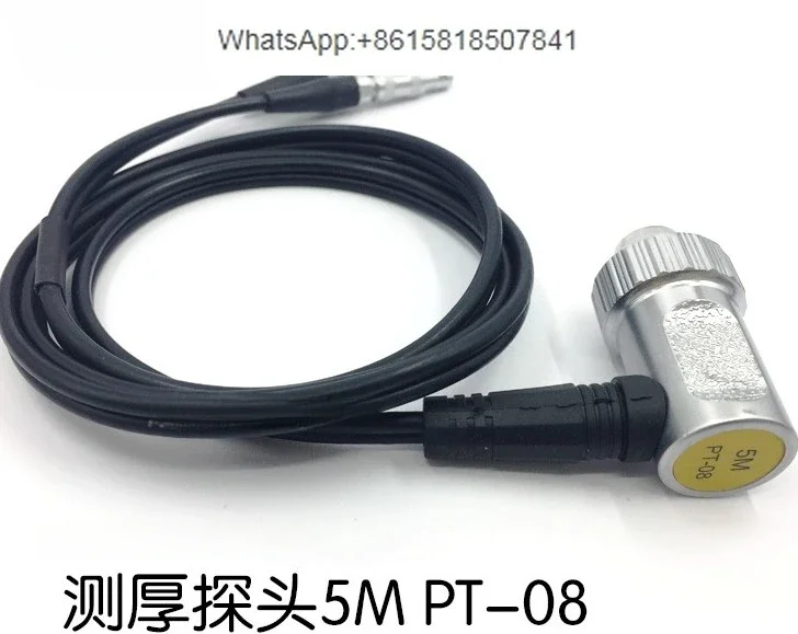 Ultrasonic Thickness Gauge 5M PT-08 Metal Thickness Gauge Probe 5P8 Era
Ultrasonic Thickness Gauge 5M PT-08 Metal Thickness Gauge Probe 5P8 Era