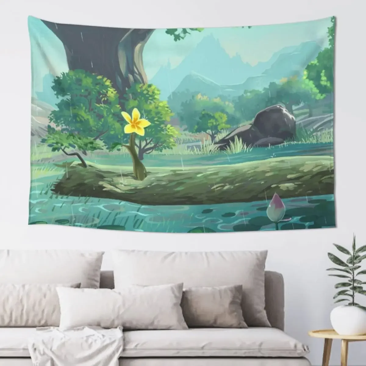 Keya Pond Korok Flower Tapestry Wall Art Japanese Room Decor Bedroom Decorations Wallpaper Tapestry
Keya Pond Korok Flower Tapestry Wall Art Japanese Room Decor Bedroom Decorations Wallpaper Tapestry