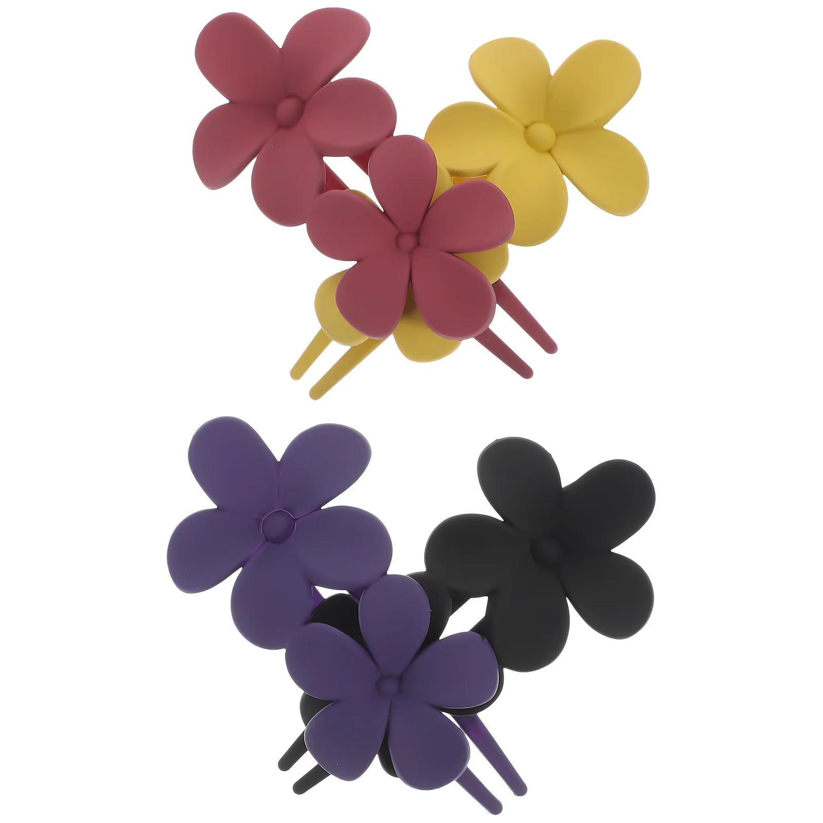 4 Pcs Clip Headwear Cute Hair Clips The Flowers Decorative Claw Flat Floral for Thick
4 Pcs Clip Headwear Cute Hair Clips The Flowers Decorative Claw Flat Floral for Thick