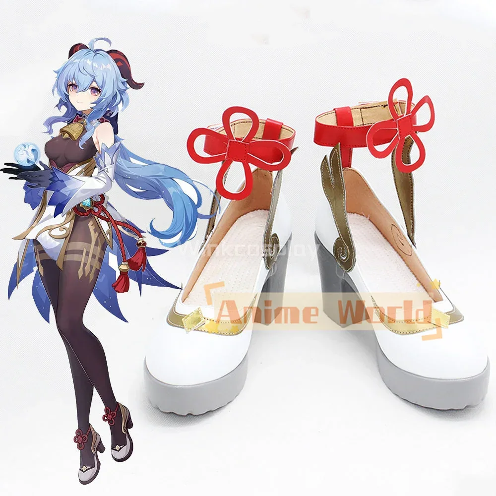 Genshin Impact Ganyu White Cosplay Shoes Halloween Carnival Boots Custom Made
Genshin Impact Ganyu White Cosplay Shoes Halloween Carnival Boots Custom Made