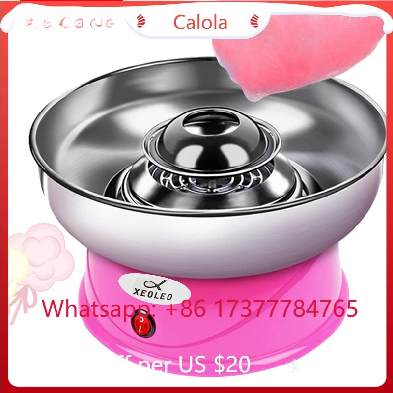 Mini Electric Candy Floss Machine XEOLEO, DIY Sweet Cotton Candy Food Processor
Mini Electric Candy Floss Machine XEOLEO, DIY Sweet Cotton Candy Food Processor