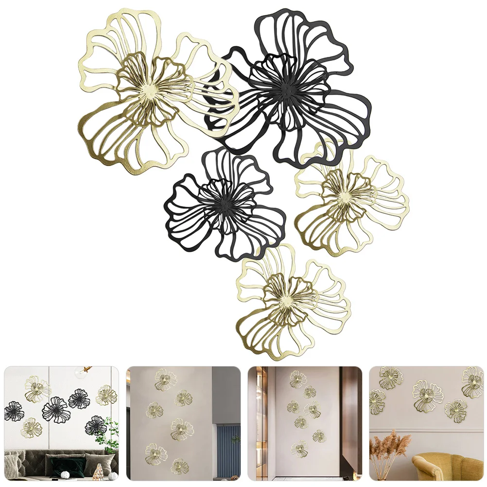 5Pcs Metal Flower Wall Art Decors Vivid Realistic Craftsmanship Garden Yard Park Decoration Wall Art Hanging Ornament
5Pcs Metal Flower Wall Art Decors Vivid Realistic Craftsmanship Garden Yard Park Decoration Wall Art Hanging Ornament