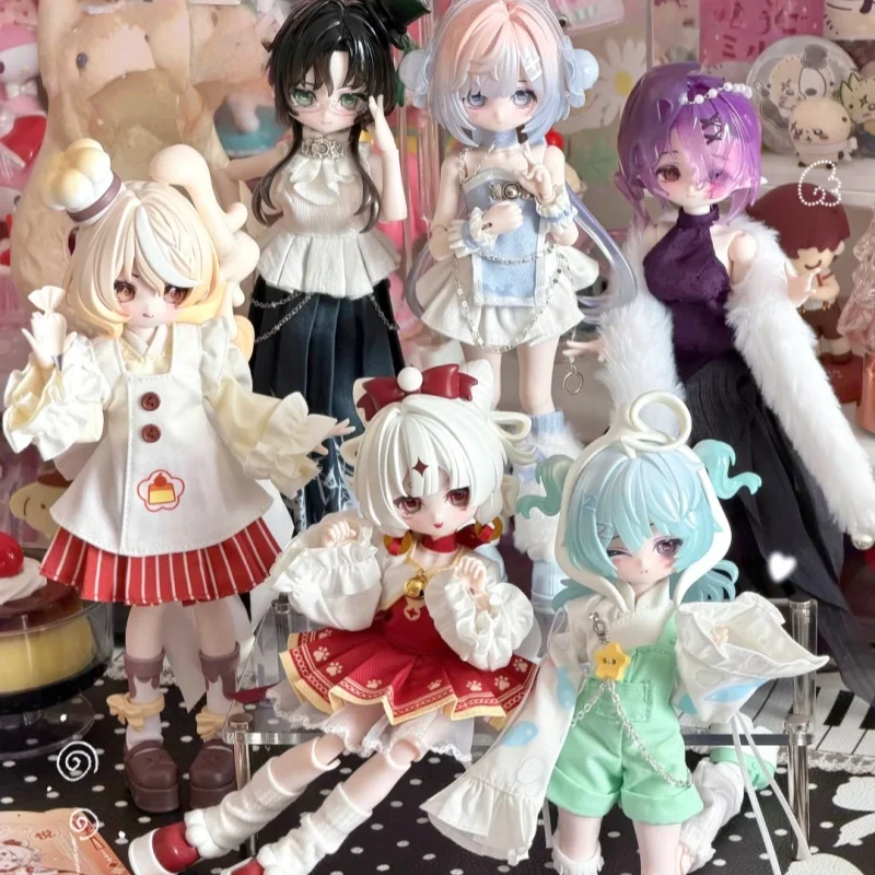 Оригинальная шарнирная кукла BJD 1/8 серии «Знак удачи» с подвижными суставами, коллекционная фигурка Kawaii, подарок-сюрприз
Оригинальная шарнирная кукла BJD 1/8 серии «Знак удачи» с подвижными суставами, коллекционная фигурка Kawaii, подарок-сюрприз
