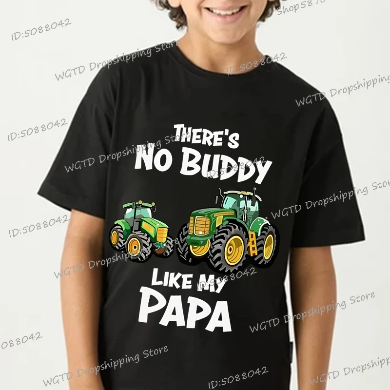 "There's No Buddy Like My Papa" Kids T-shirt Cartoon Truck Graphic Tee Shirt Boys Birthday Y2K Tops Fashion Trucks Print T Shirt
"There's No Buddy Like My Papa" Kids T-shirt Cartoon Truck Graphic Tee Shirt Boys Birthday Y2K Tops Fashion Trucks Print T Shirt