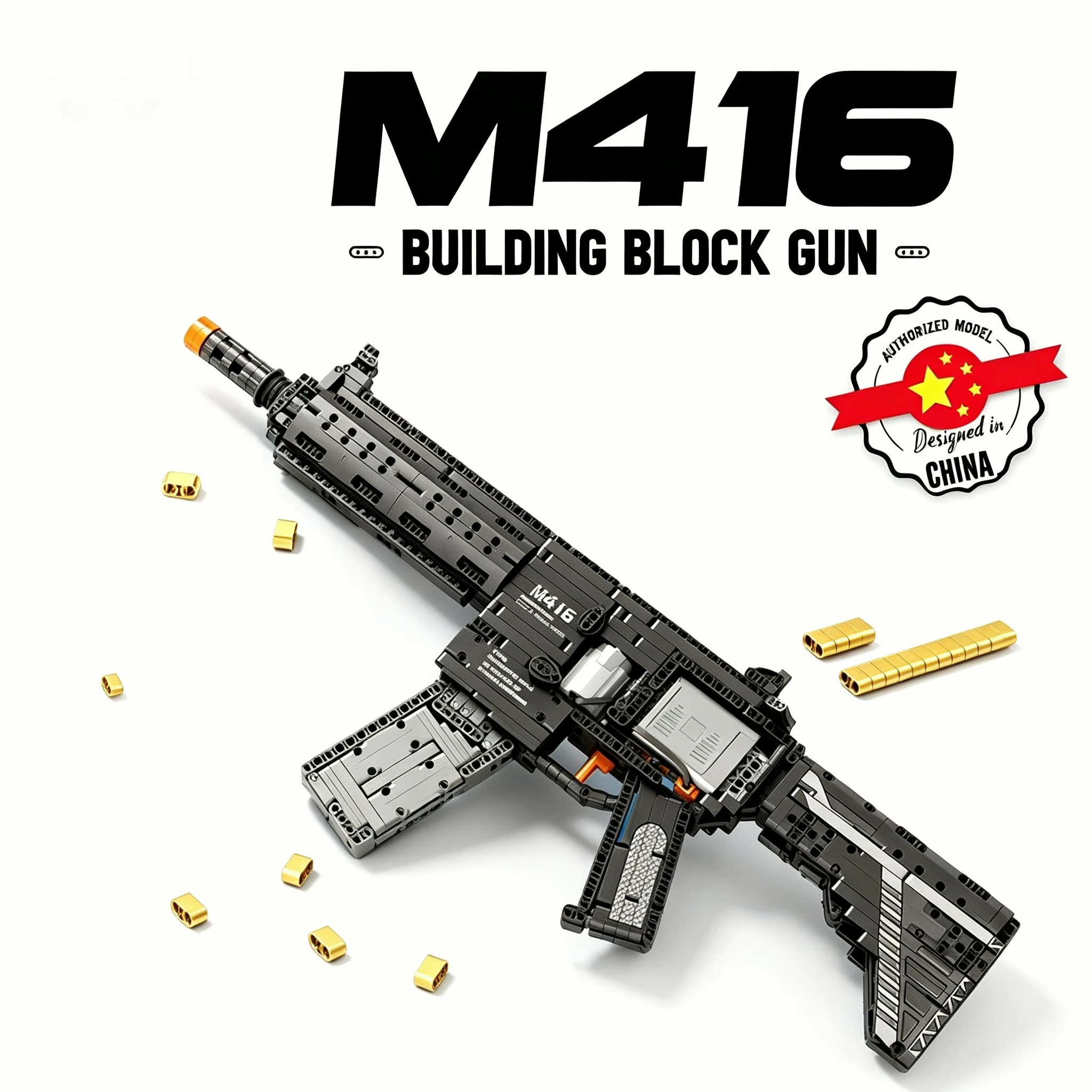 M416 Rifle Building Block Model City Police Military Series Gun Puzzle Assembly Building Toy DIY Toy Holiday Gift
M416 Rifle Building Block Model City Police Military Series Gun Puzzle Assembly Building Toy DIY Toy Holiday Gift