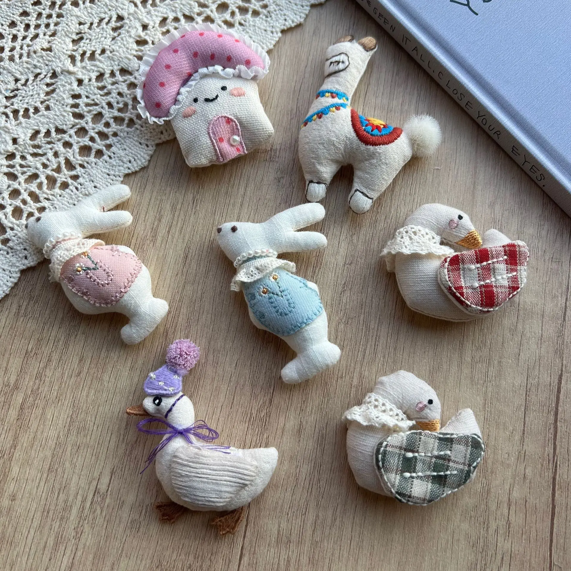 Children Cartoon Fabric Hair Ties Rabbit Duck Alpaca for DIY Spring Summer Soft Elastic Bands Cute
Children Cartoon Fabric Hair Ties Rabbit Duck Alpaca for DIY Spring Summer Soft Elastic Bands Cute