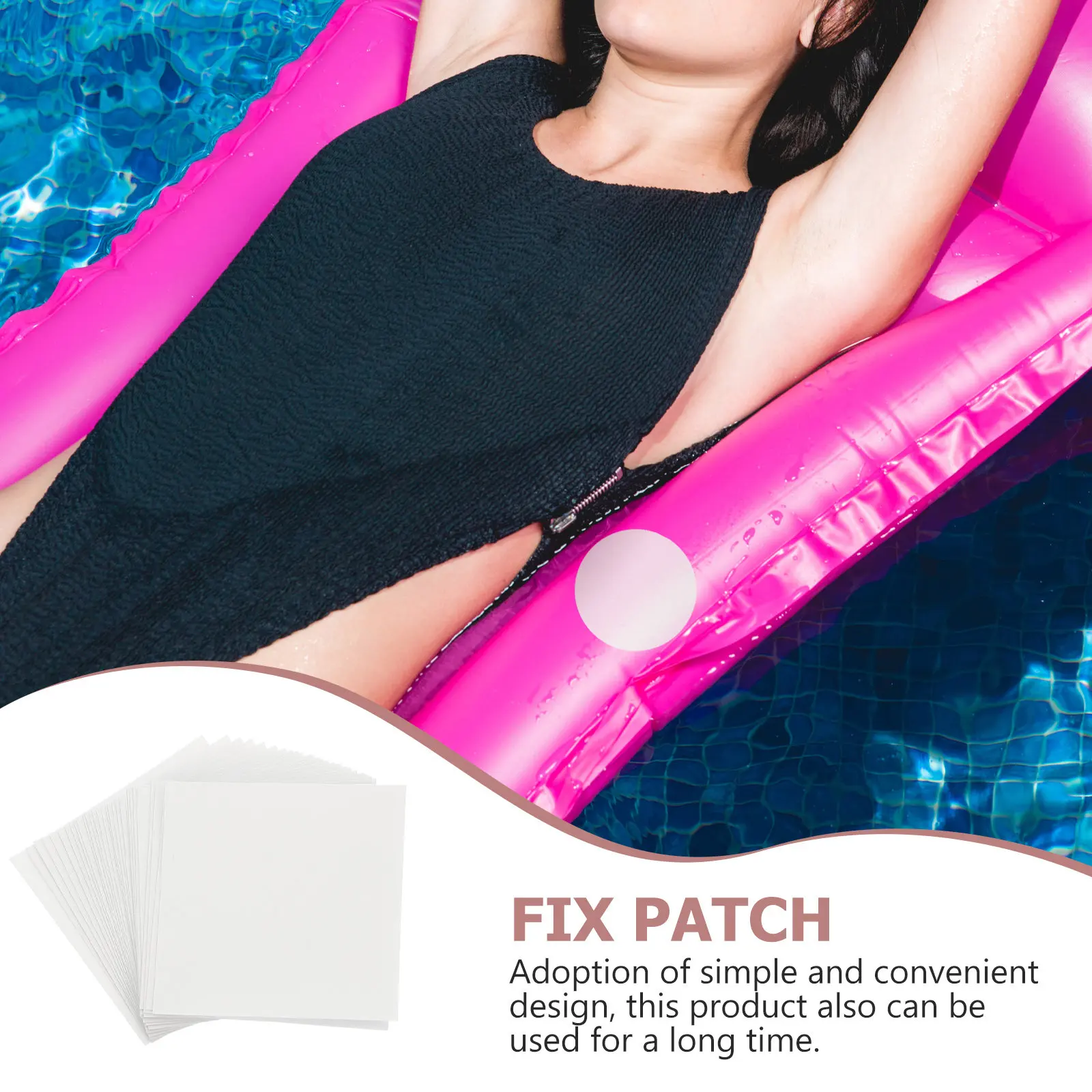30 шт. самоклеящихся водонепроницаемых заплаток для ремонта надувных кругов и матрасов для бассейнов
30 шт. самоклеящихся водонепроницаемых заплаток для ремонта надувных кругов и матрасов для бассейнов