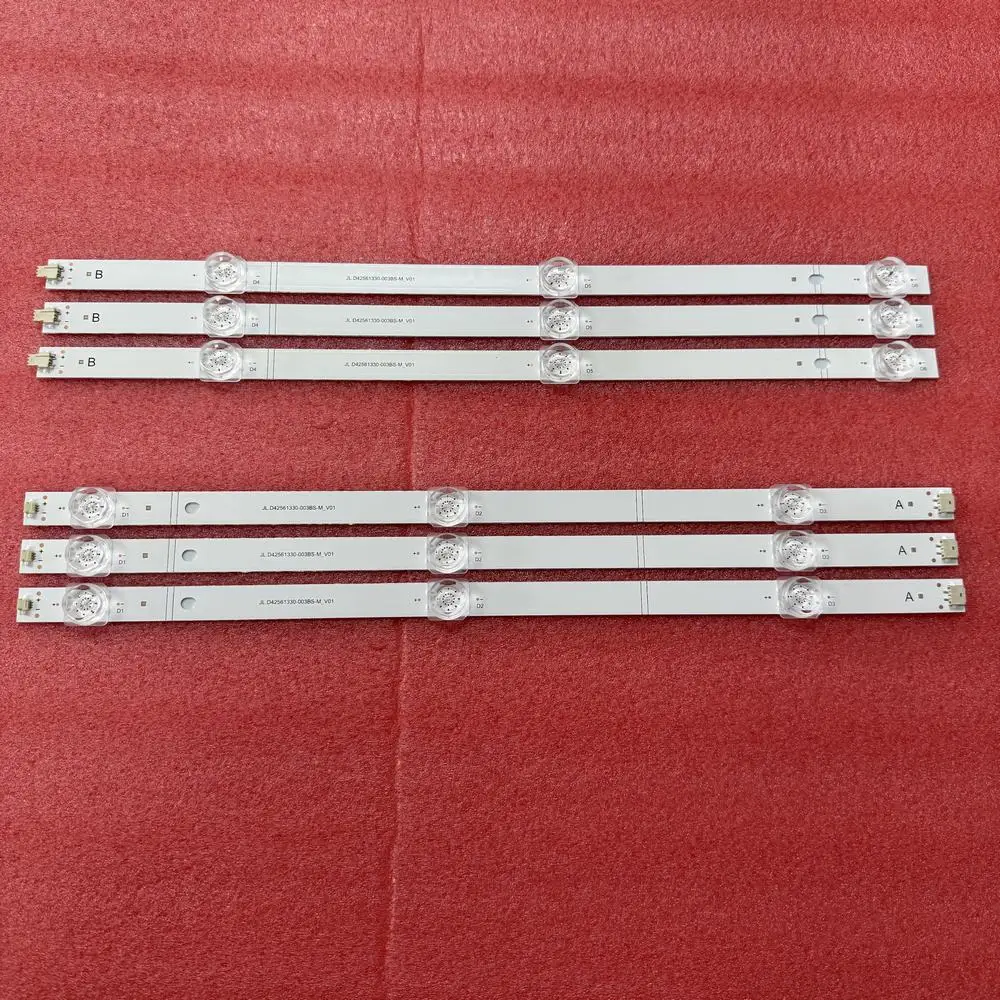 Светодиодная лента 6LED для Hisense HD425Y1U52-T0L1 43A66G 43C350KE 43A6BG 43A6K 43A53FEVS 43A6GTUK 43A6B9TUK 43A63H 43A6CG 43A6GIL
Светодиодная лента 6LED для Hisense HD425Y1U52-T0L1 43A66G 43C350KE 43A6BG 43A6K 43A53FEVS 43A6GTUK 43A6B9TUK 43A63H 43A6CG 43A6GIL