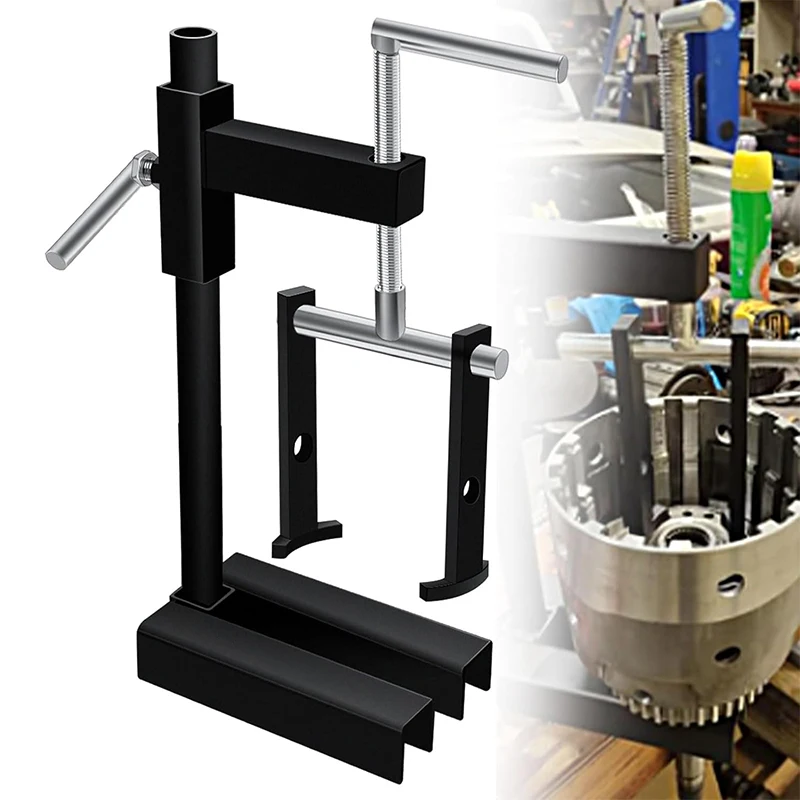 T-0158 Universal Clutch Drum Spring Compressor Transmission Tool Heavy Duty Steel Compatible with Ford Chrysler GM
T-0158 Universal Clutch Drum Spring Compressor Transmission Tool Heavy Duty Steel Compatible with Ford Chrysler GM