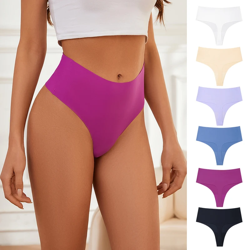 3PCS Women's Panties Set Summer Mid Waist Seamless Thongs Female Solid Color Underwear Silk Satin Lingerie Hot Sale G-Strings
3PCS Women's Panties Set Summer Mid Waist Seamless Thongs Female Solid Color Underwear Silk Satin Lingerie Hot Sale G-Strings