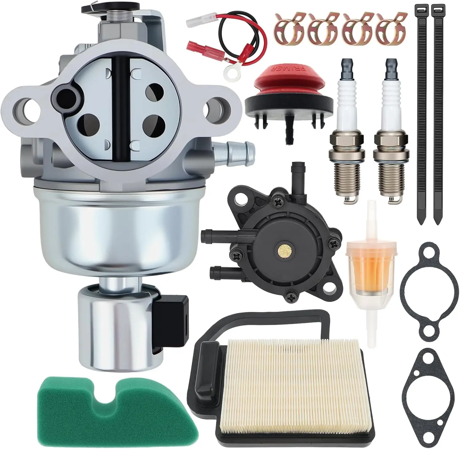 Carburetor for Kohler SV600 SV590 SV530 SV610 SV620 SV540 20 HP 19 HP 18HP 18 HP 20HP 19HP 22HP 21HP Engines, Replace 2085335S K
Carburetor for Kohler SV600 SV590 SV530 SV610 SV620 SV540 20 HP 19 HP 18HP 18 HP 20HP 19HP 22HP 21HP Engines, Replace 2085335S K