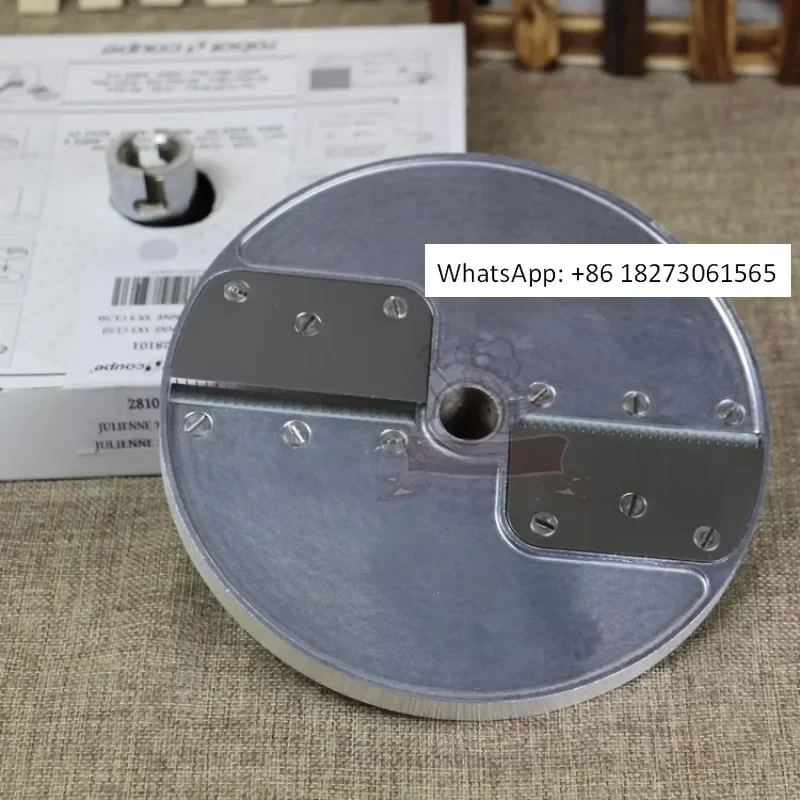 CL50 cutterhead 3 * 3mm shredded vegetable processing machine, vegetable cutting machine accessories 28101
CL50 cutterhead 3 * 3mm shredded vegetable processing machine, vegetable cutting machine accessories 28101
