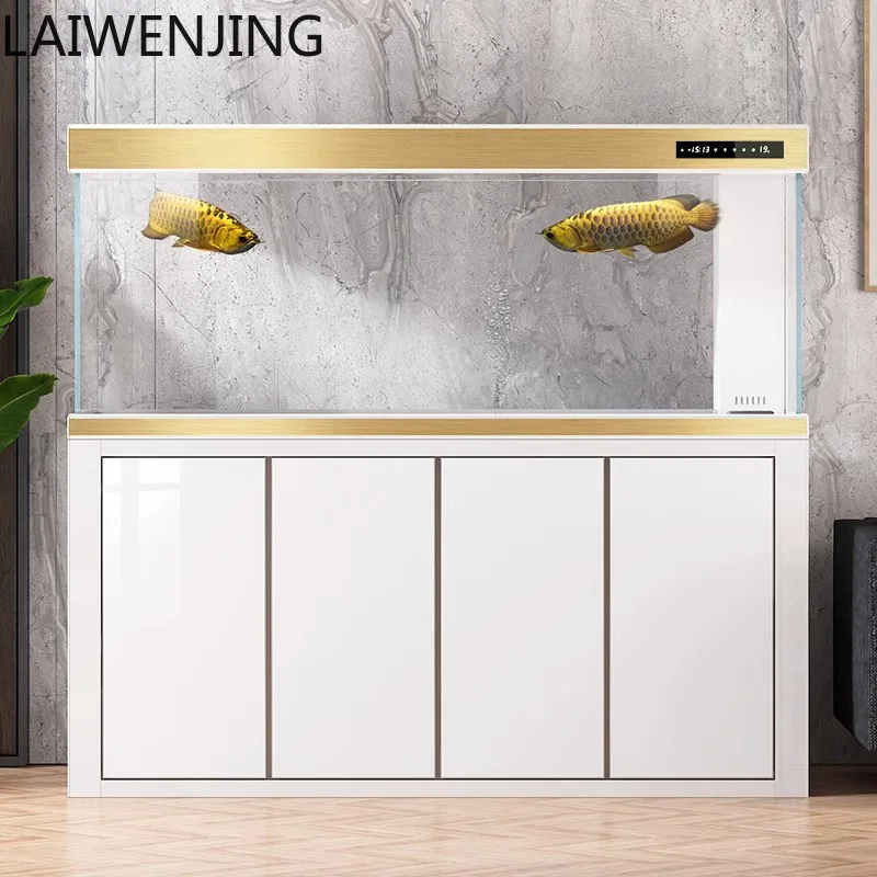 HLZ fish tank living room household ultra-white glass large ecological bottom filter complete set of one dragon fish tank
HLZ fish tank living room household ultra-white glass large ecological bottom filter complete set of one dragon fish tank