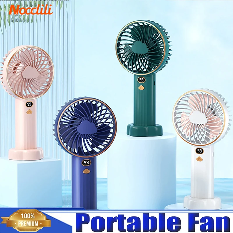 3000mAh Battery Electric Fan Portable Handheld Mini Rechargeable Air Fan 5 Speed Cool Wind for Home Room Office Outdoor fans
3000mAh Battery Electric Fan Portable Handheld Mini Rechargeable Air Fan 5 Speed Cool Wind for Home Room Office Outdoor fans