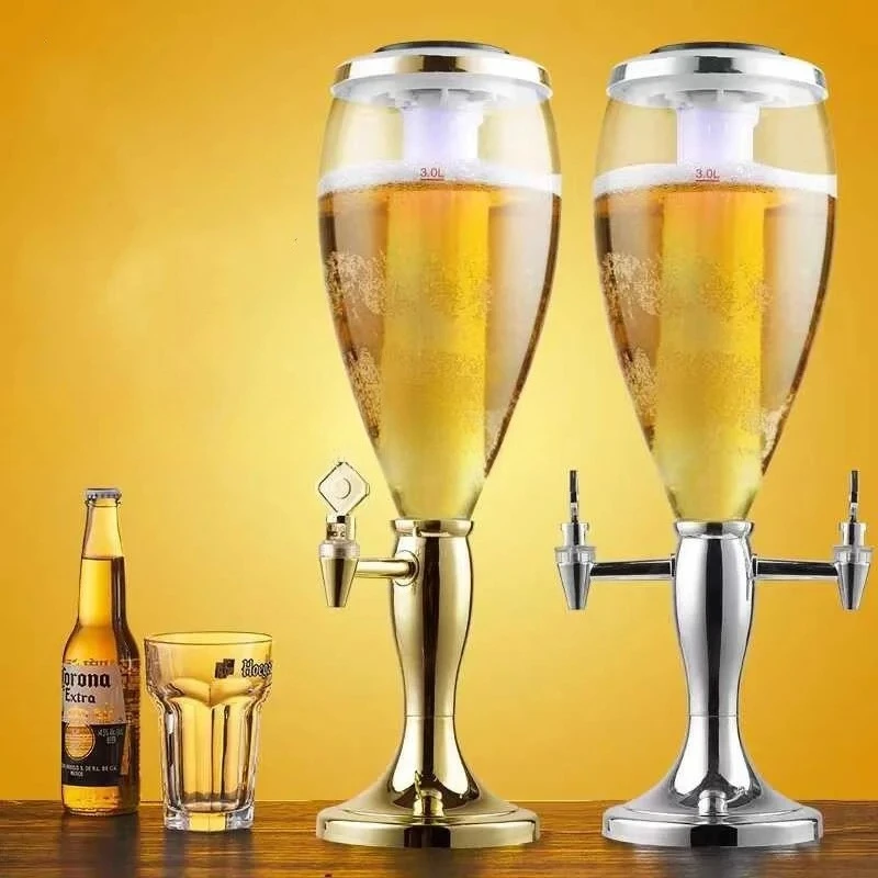 Wine cannon double head 1.5L 3L draft beer cannon commercial luminous beer machine wine tower bar ktv draft beer barrel 5L
Wine cannon double head 1.5L 3L draft beer cannon commercial luminous beer machine wine tower bar ktv draft beer barrel 5L