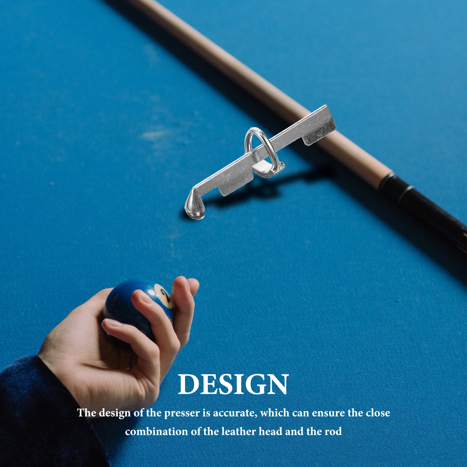 Cue Tip Clamp Tool Aluminum Billiard Stick Repair Pool Cues Supplies Rods Tip Fixing Clamps For Cues Lightweight Compact Design
Cue Tip Clamp Tool Aluminum Billiard Stick Repair Pool Cues Supplies Rods Tip Fixing Clamps For Cues Lightweight Compact Design