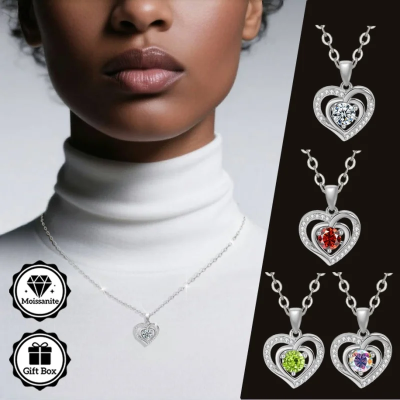 LAMVOICE / jewelry for women high quality jewelry Hypoallergenic necklace 0.5 carat moissanite necklace for women christmas gift
LAMVOICE / jewelry for women high quality jewelry Hypoallergenic necklace 0.5 carat moissanite necklace for women christmas gift