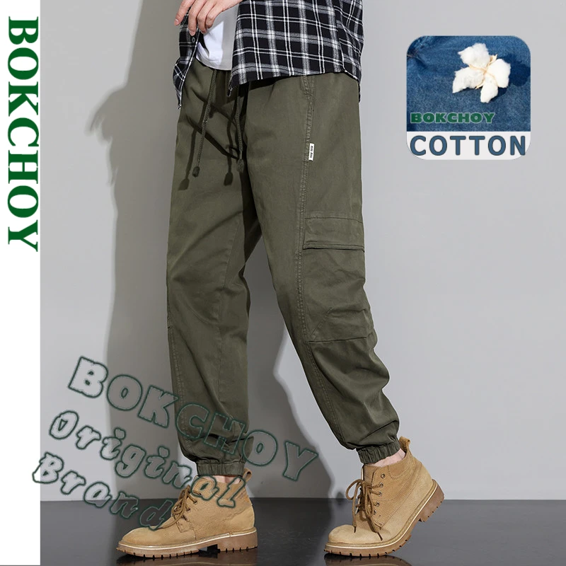 2025 Spring Summer New Cotton Cargo Casual Big Pockets Pants for Men Clothing Solid Color Drawstring Men Trousers YBJYF-H07
2025 Spring Summer New Cotton Cargo Casual Big Pockets Pants for Men Clothing Solid Color Drawstring Men Trousers YBJYF-H07