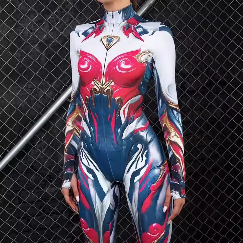 Women Cyber Punk 3D Digital Muscle Printing Halloween Party Role Play Outfit Men Performance Cosplay Costume Carnival Jumpsuit
Women Cyber Punk 3D Digital Muscle Printing Halloween Party Role Play Outfit Men Performance Cosplay Costume Carnival Jumpsuit