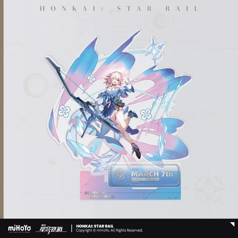 Игровой значок MIHoYo Honkai со звездами, модная серия с подставкой, акриловый знак с подставкой, новое аниме украшение для дороги в клетку
Игровой значок MIHoYo Honkai со звездами, модная серия с подставкой, акриловый знак с подставкой, новое аниме украшение для дороги в клетку