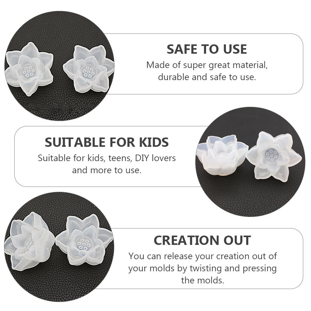 Creative Lotus Flower Mold Soft Flexible Silicone for Special Gift Crafting Decorative Casting DIY Projects Home Decoration
Creative Lotus Flower Mold Soft Flexible Silicone for Special Gift Crafting Decorative Casting DIY Projects Home Decoration