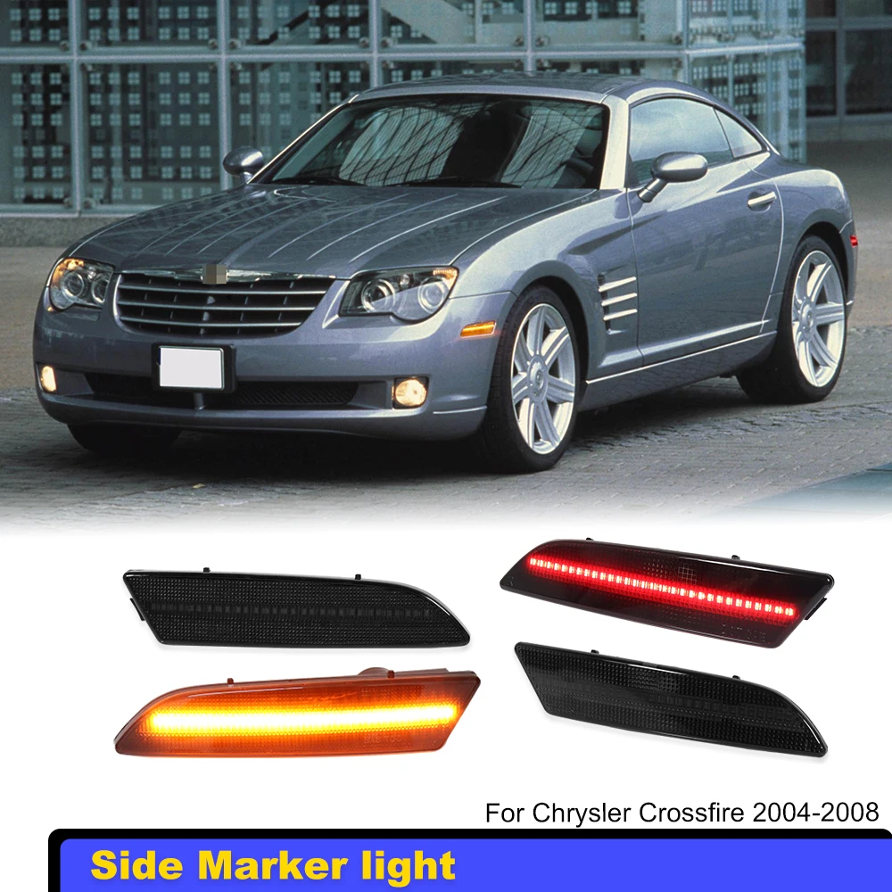 Для Chrysler Crossfire 2004-2008 светодиодный передний и задний бампер красные боковые габаритные огни стоп-сигналы Canbus OEM # 5097518AA
Для Chrysler Crossfire 2004-2008 светодиодный передний и задний бампер красные боковые габаритные огни стоп-сигналы Canbus OEM # 5097518AA