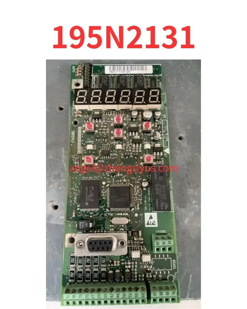 195N2131 Used Inverter VLT2800 control board CPU board main board
195N2131 Used Inverter VLT2800 control board CPU board main board