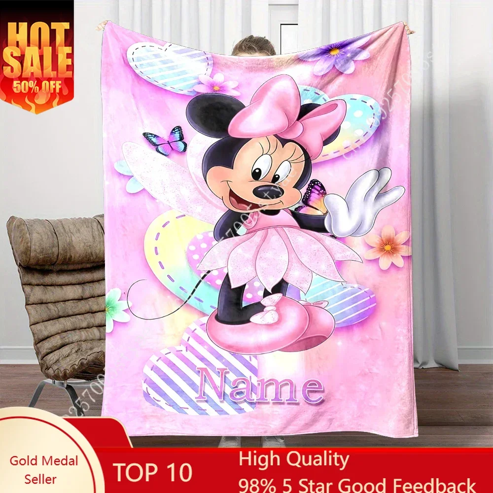 Mickey Mouse Minnie Blankets Disney Cartoon Plush Blanket Indoor Decoration Child Holiday Party Boy Girl Gifts Warm Custom Quilt
Mickey Mouse Minnie Blankets Disney Cartoon Plush Blanket Indoor Decoration Child Holiday Party Boy Girl Gifts Warm Custom Quilt