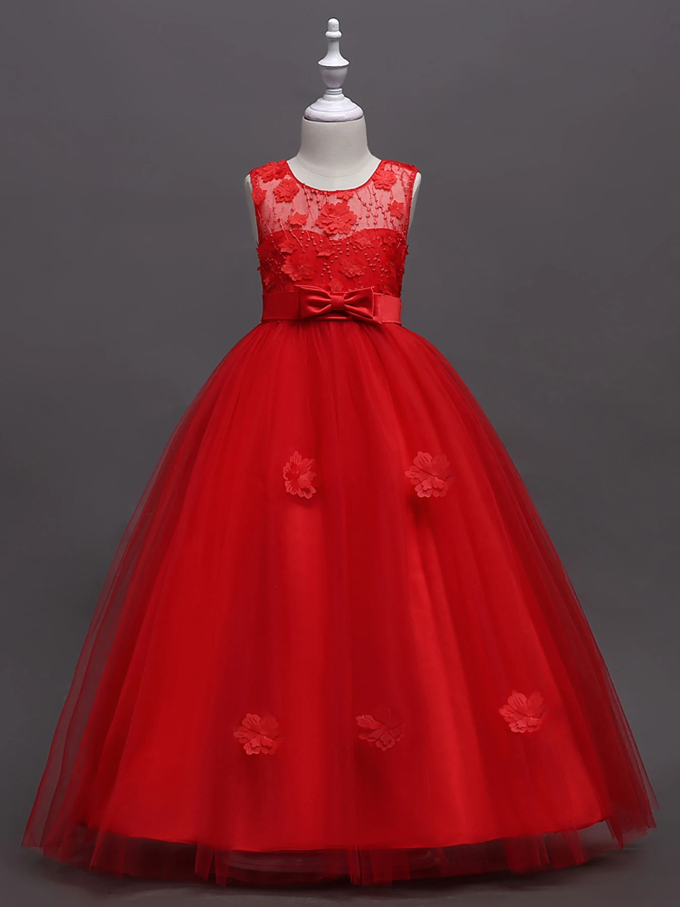 Red Sleeveless Child flower Dress For 4 to 14 Year KIds Fashion Dress Little Girl Piano Performance Wear
Red Sleeveless Child flower Dress For 4 to 14 Year KIds Fashion Dress Little Girl Piano Performance Wear