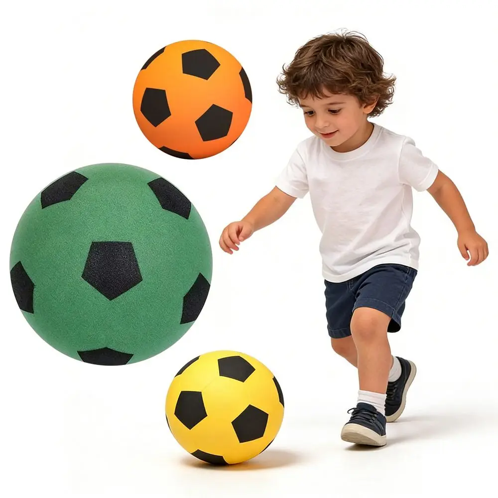 High-Elastic Silent Football Easy to Grip Low Noise Low Noise Foam Soccer Ball 18/21/24CM Lightweight Indoor Training Ball
High-Elastic Silent Football Easy to Grip Low Noise Low Noise Foam Soccer Ball 18/21/24CM Lightweight Indoor Training Ball