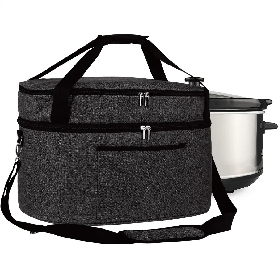 2 Layer Slow cooker bag for CrockPot 68 quart Travel reunionc outdoor Easy to transport Insulation water proof easy cleaning to
2 Layer Slow cooker bag for CrockPot 68 quart Travel reunionc outdoor Easy to transport Insulation water proof easy cleaning to