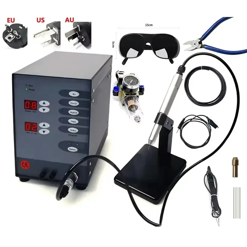 Multi-Material Precision Spot Welder for Jewelry - Gold Silver Stainless Steel Titanium
Multi-Material Precision Spot Welder for Jewelry - Gold Silver Stainless Steel Titanium