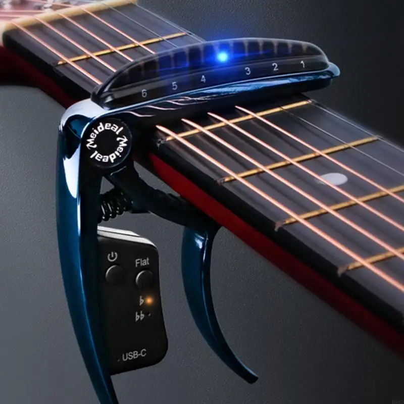 Guitar Capo Easy to Carry Recording Studio Capo Spring Clamp Capo Alloy Texture
Guitar Capo Easy to Carry Recording Studio Capo Spring Clamp Capo Alloy Texture