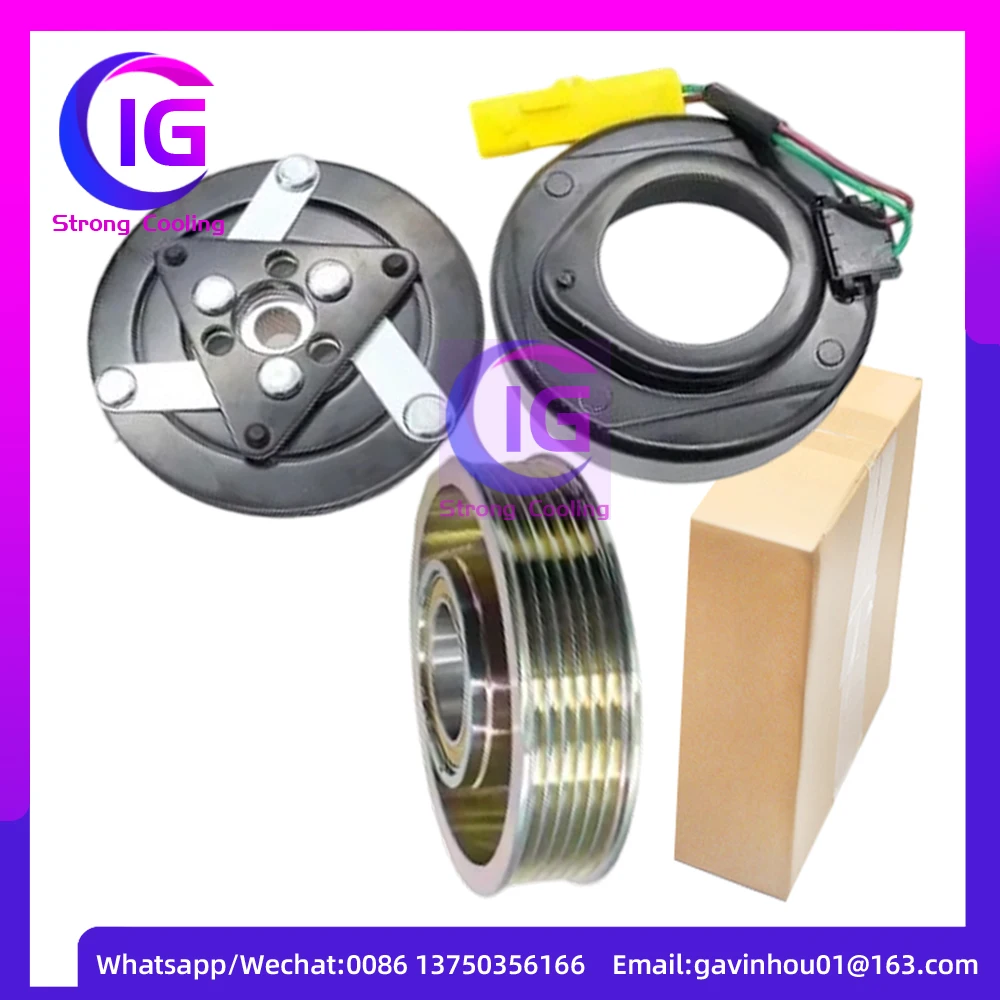 Новая муфта компрессора кондиционера для Citroen C3 C4 C5 C6 Berlingo Peugeot 206+ 206 207 208 308 508 1007 SD6V12 1608881380 6189501960
Новая муфта компрессора кондиционера для Citroen C3 C4 C5 C6 Berlingo Peugeot 206+ 206 207 208 308 508 1007 SD6V12 1608881380 6189501960