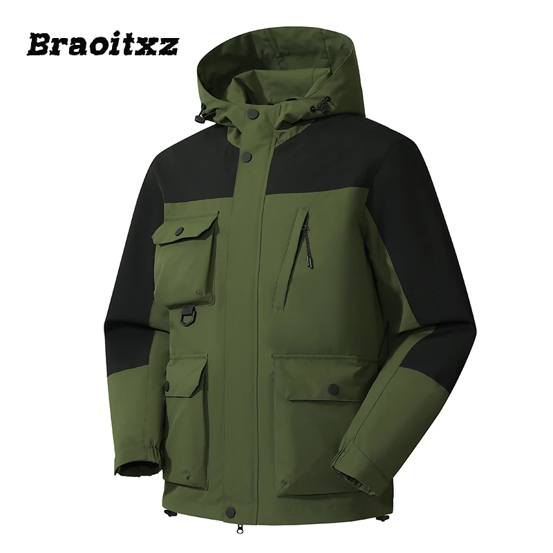 New Men Spring Autumn Outdoor Fashion Casual Camping Mountain Climbing Jacket Coats Men Windproof Waterproof Hooded Jacket Men
New Men Spring Autumn Outdoor Fashion Casual Camping Mountain Climbing Jacket Coats Men Windproof Waterproof Hooded Jacket Men