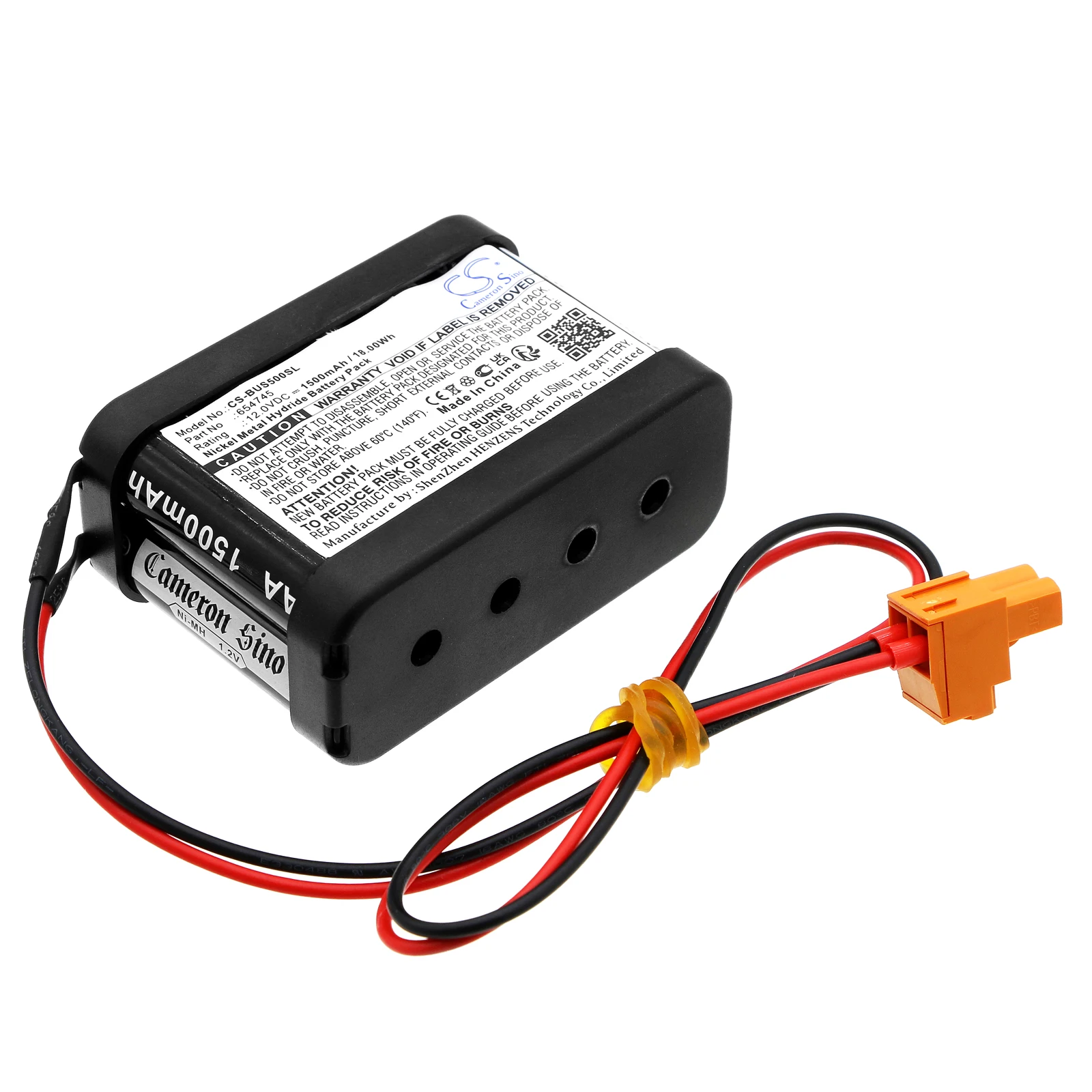 Door Lock Battery For Besam folgende Gerate PSMB-5 654745 Capacity 1500mAh / 18.00Wh Color Black Volts 12.00V Type Ni-MH
Door Lock Battery For Besam folgende Gerate PSMB-5 654745 Capacity 1500mAh / 18.00Wh Color Black Volts 12.00V Type Ni-MH