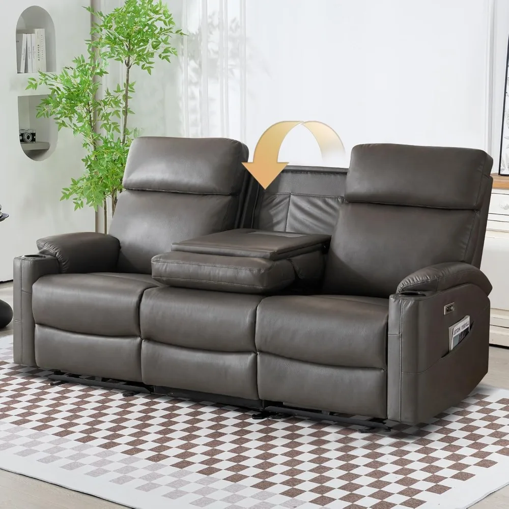 3 Seater Recliner Sofa Power Reclining Sofa,Power Recliner Couch 3 Seats with Extended Footrest for Living Room (Charcoal Gray)
3 Seater Recliner Sofa Power Reclining Sofa,Power Recliner Couch 3 Seats with Extended Footrest for Living Room (Charcoal Gray)
