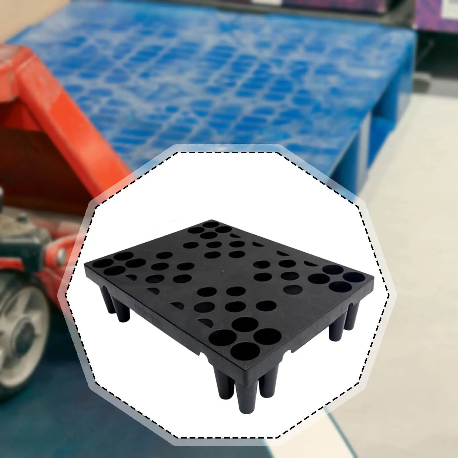 Floor Storage Pad Floor Pallet Waterproof Breathable Easy Stack 40x30x10 cm Multipurpose for Indoor Outdoor Supermarket
Floor Storage Pad Floor Pallet Waterproof Breathable Easy Stack 40x30x10 cm Multipurpose for Indoor Outdoor Supermarket