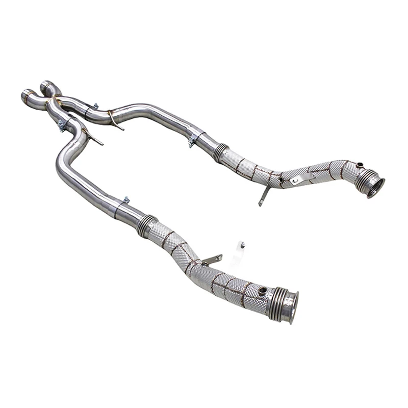 OEM Stainless Steel Exhaust System For Mercedes-Benz S65 AMG W222 V12 6.0 2014-2019 Downpipe With Heat Shield
OEM Stainless Steel Exhaust System For Mercedes-Benz S65 AMG W222 V12 6.0 2014-2019 Downpipe With Heat Shield