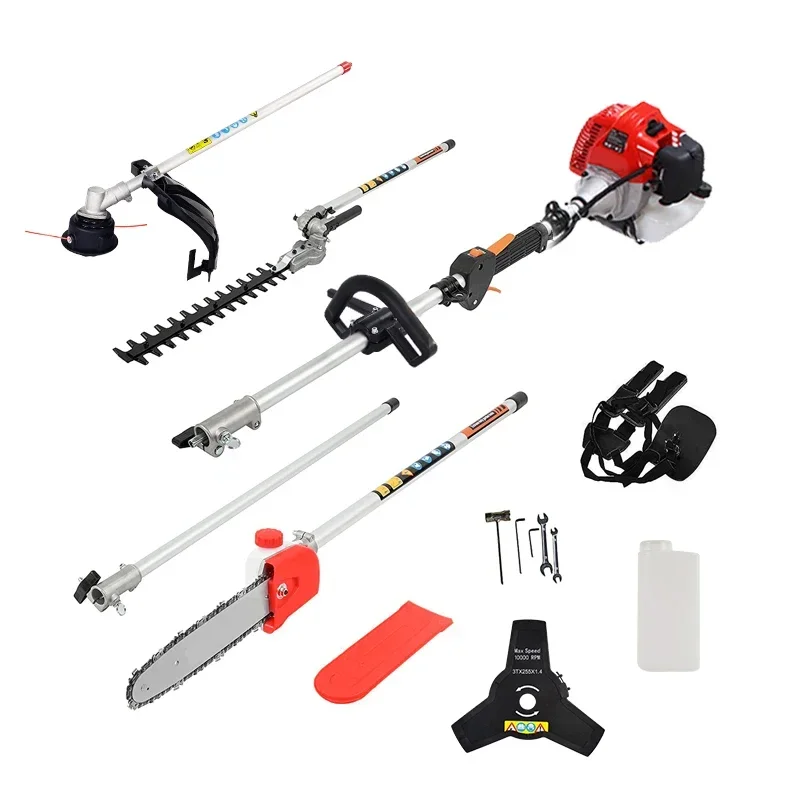 CGM5200-TB Multifunction Garden Tool Brush Cutter 2 Stroke Grass Cutter Gasoline Grass Cutting Machine
CGM5200-TB Multifunction Garden Tool Brush Cutter 2 Stroke Grass Cutter Gasoline Grass Cutting Machine