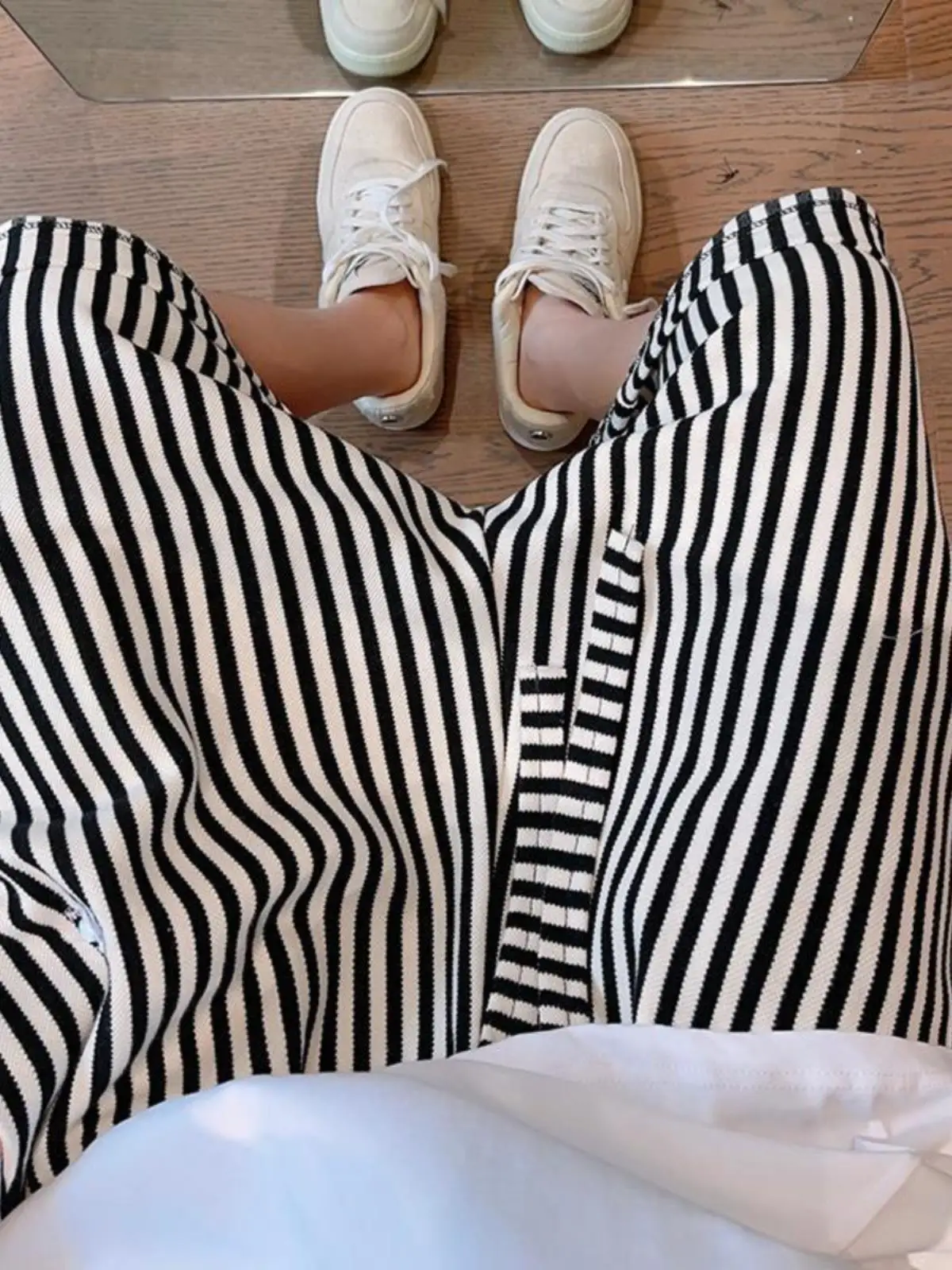 plus Size Men's Summer Casual Pants Slimming Bla White Stripes High Waist Straight Leg Five-Quarter Length Faionable Stre...
plus Size Men's Summer Casual Pants Slimming Bla White Stripes High Waist Straight Leg Five-Quarter Length Faionable Stre...