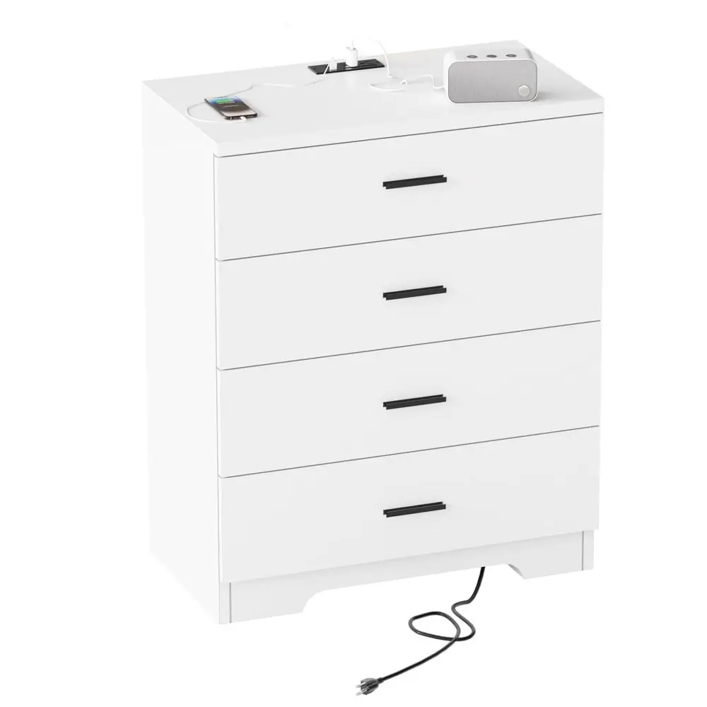 for Bedroom with Power Outlets Wood 4 Drawer Dresser with Large Organizer Tall Chest of Drawers Closet for Bedroom Living Room
for Bedroom with Power Outlets Wood 4 Drawer Dresser with Large Organizer Tall Chest of Drawers Closet for Bedroom Living Room