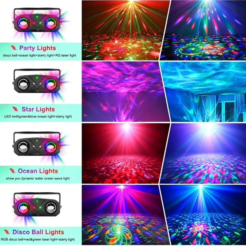 ABGH-Magic Ball Light LED Laser For Bars, Rooms, Stage, KTV-Starry Sky& Ripple Effects
ABGH-Magic Ball Light LED Laser For Bars, Rooms, Stage, KTV-Starry Sky& Ripple Effects